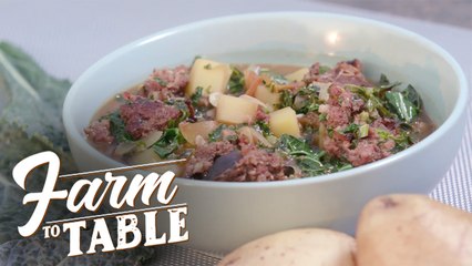 How to Make Kale Soup | Farm To Table