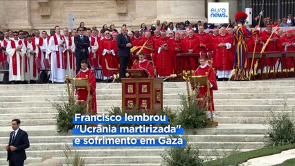 Papa Francisco condena "ataque terrorista vil" em Moscovo