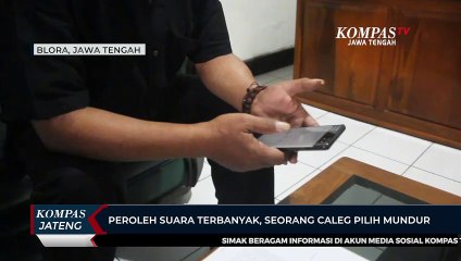 Peroleh Suara Terbanyak, Seorang Caleg Pilih Mundur