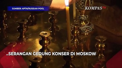 Putin Nyalakan Lilin untuk Kenang Korban Serangan Teror di Gedung Konser Moskow