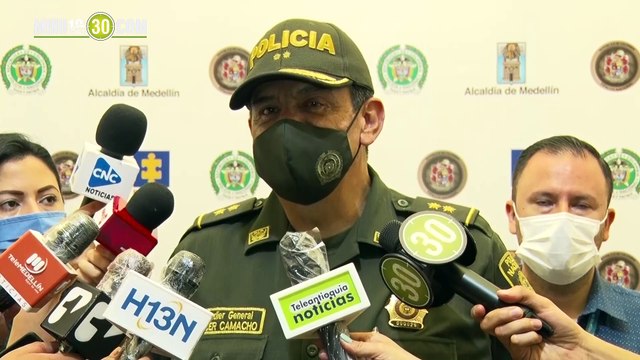 Captura de presuntos homicidas en el Valle de Aburrá