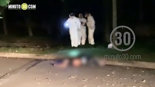 Cuerpo embolsado en inmediaciones del Parque Norte