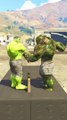 GTA V Hulk vs Gaints Slap Battle, who is stronger ? #shorts #DailymotionShorts
