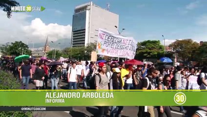 Estudiantes de la Nacional tendrían pensado marchar este miércoles en la Autopista Norte en Medellín