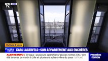 L'appartement parisien de Karl Lagerfeld mis aux enchères
