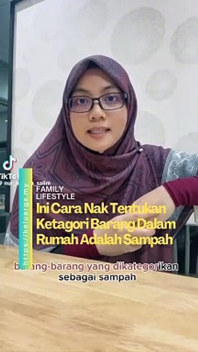 Barang dalam rumah terlalu banyak. Ini cara nak tentukan ianya adalah sampah atau patut di simpan.