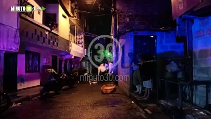 A bala mataron a un hombre en Moravia, quedó tendido en plena vía pública