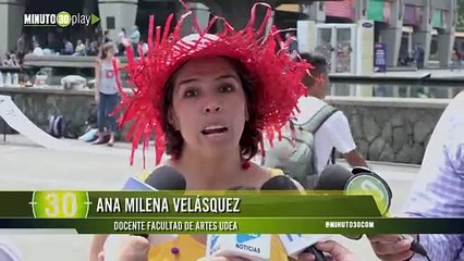 Con 1500 metros de tela la U de A busca consolidarse como territorio de paz