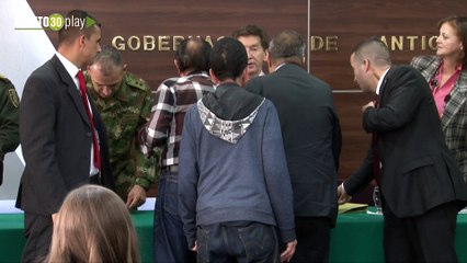 12-03-19 Desmovilizados están llevándose a vivir a los Espacios Territoriales de Capacitación y Reincorporación a sus familias y amigos