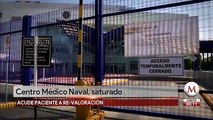 Se satura hospital para pacientes con coronavirus