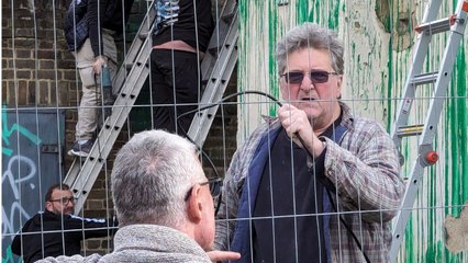 Was Banksy spotted at his own mural?