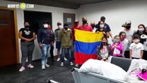 Colombianos varados en Brasil
