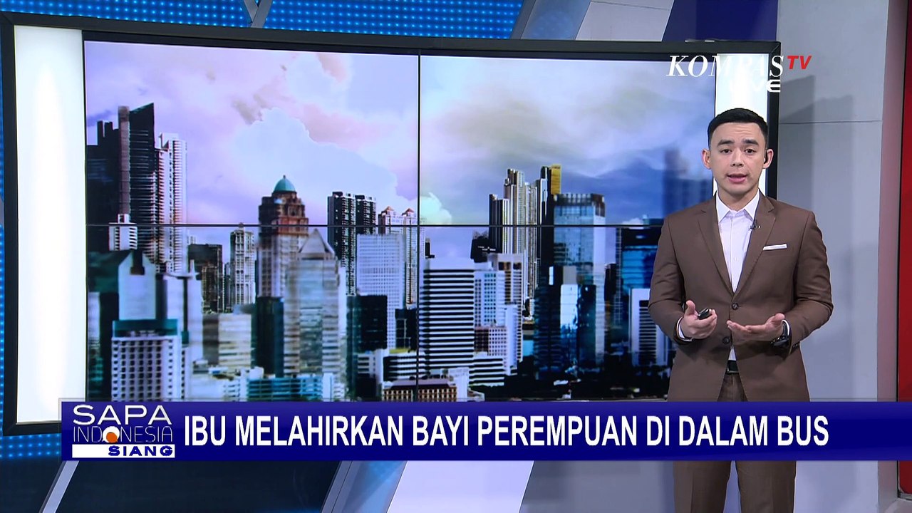 Suasana Haru, Seorang Ibu Melahirkan Darurat di Dalam Bus Saat Perjalanan Mudik