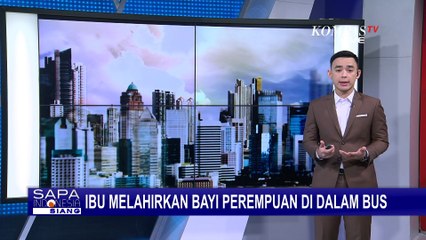 Suasana Haru, Seorang Ibu Melahirkan Darurat di Dalam Bus Saat Perjalanan Mudik