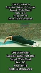 ❌ WIDE GRIP PUSH UPS ✔️ How can I get Bigger CHEST at Home? #heermlgangaputra #naturalbodybuilding