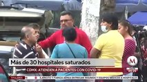 Hospitales saturados por coronavirus en México