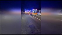 Pullman coinvolto in un incidente sulla A1 a Modena, un morto