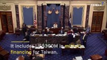 Taiwan Military Aid Absent From $1.2 Trillion U.S. Spending Bill