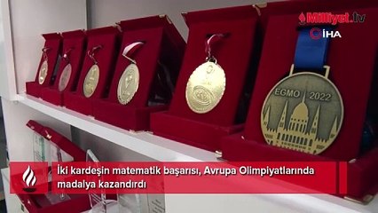 İki kardeşin matematik başarısı! MIT'den tam burs aldı, hedefini açıkladı