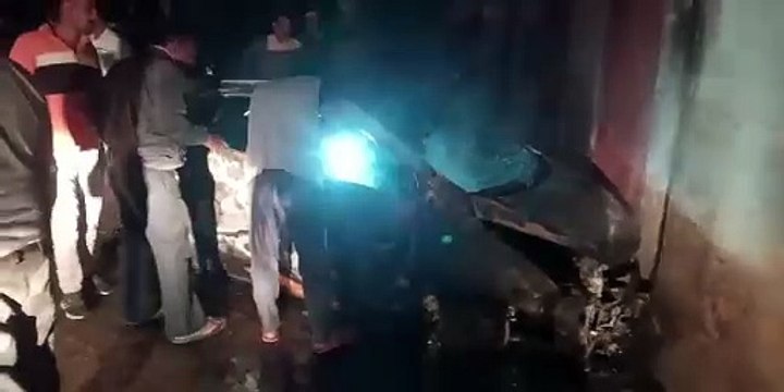 कार में जिंदा जला सेना का जवानः
