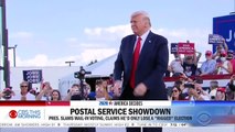 Trump ataca el Servicio Postal de los EE.UU., afirma que la pérdida en noviembre significa que las elecciones están amañadas