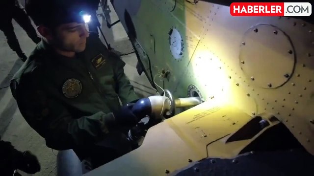 MSB, ATAK helikopterinin terör hedeflerini vurduğu anları sosyal medya hesabından paylaştı