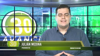 Avance noticioso del mediodía en Minuto30 de este 23 de noviembre