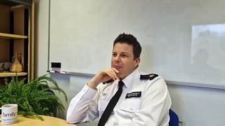 Police chief Ben Martin discusses safety in the city centre