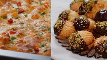 Gratin de pâtes , Biscuit au chocolat - chahwet romdhan 2 ep 13