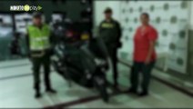 Policía recuperó una moto que habría sido robada en Bello