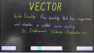 Vector, Types Of Vector, Addition Of Vector, Triangle Law & Parallelogram Law Of Addition #vector