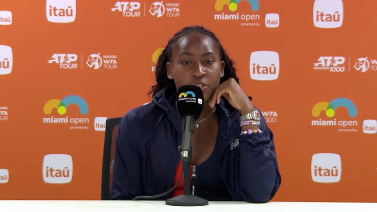 WTA - Miami Open 2024 - WTA - Miami Open 2024 - Coco Gauff avant de jouer Caroline Garcia en huitièmes : "L'heure de la revanche"