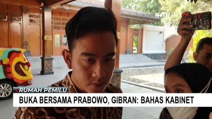 Jumpa Perdana dengan Prabowo Usai Diumumkan Menang, Gibran Ngaku Bahas Kabinet Hingga Koalisi