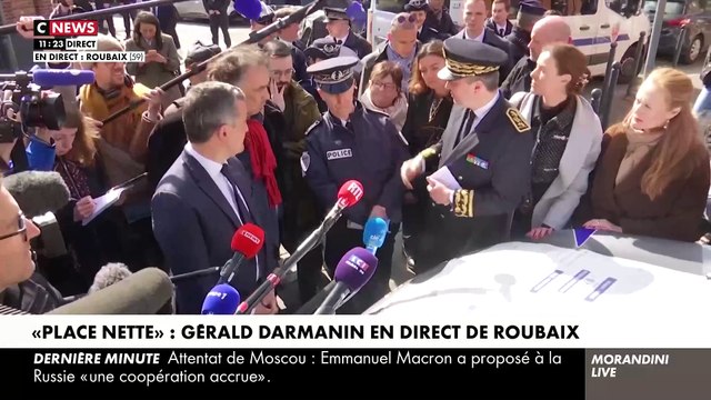 Place Nette : 187 personnes ont été interpellées depuis ce matin , annonce Gérald Darmanin - Des opérations menées à Dijon, dans l’agglomération lyonnaise et dans le nord de Paris