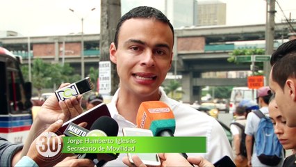 26-01-18 Para reducir congestion semaforos de Medellin seran reprogramados