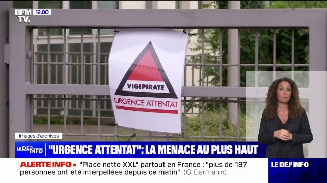 L'alerte urgence attentat est décrétée en France après l'attaque de Moscou