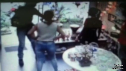 07-03-18 Atraco a clientes de almacen en Envigado