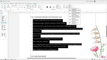 Microsoft Publisher Section 19 Choosing and Using Ligatures