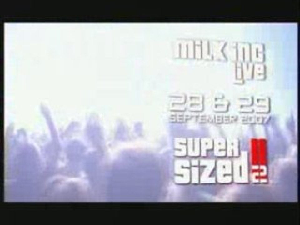 Bande annonce Milk Inc. Supersized 2 sportpaleis anvers