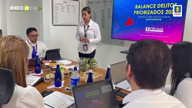 Vicefiscal General hace seguimiento a investigaciones en Arauca y Santander