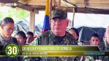 Cúpula militar visitó la vereda Bocas del Manso en Córdoba