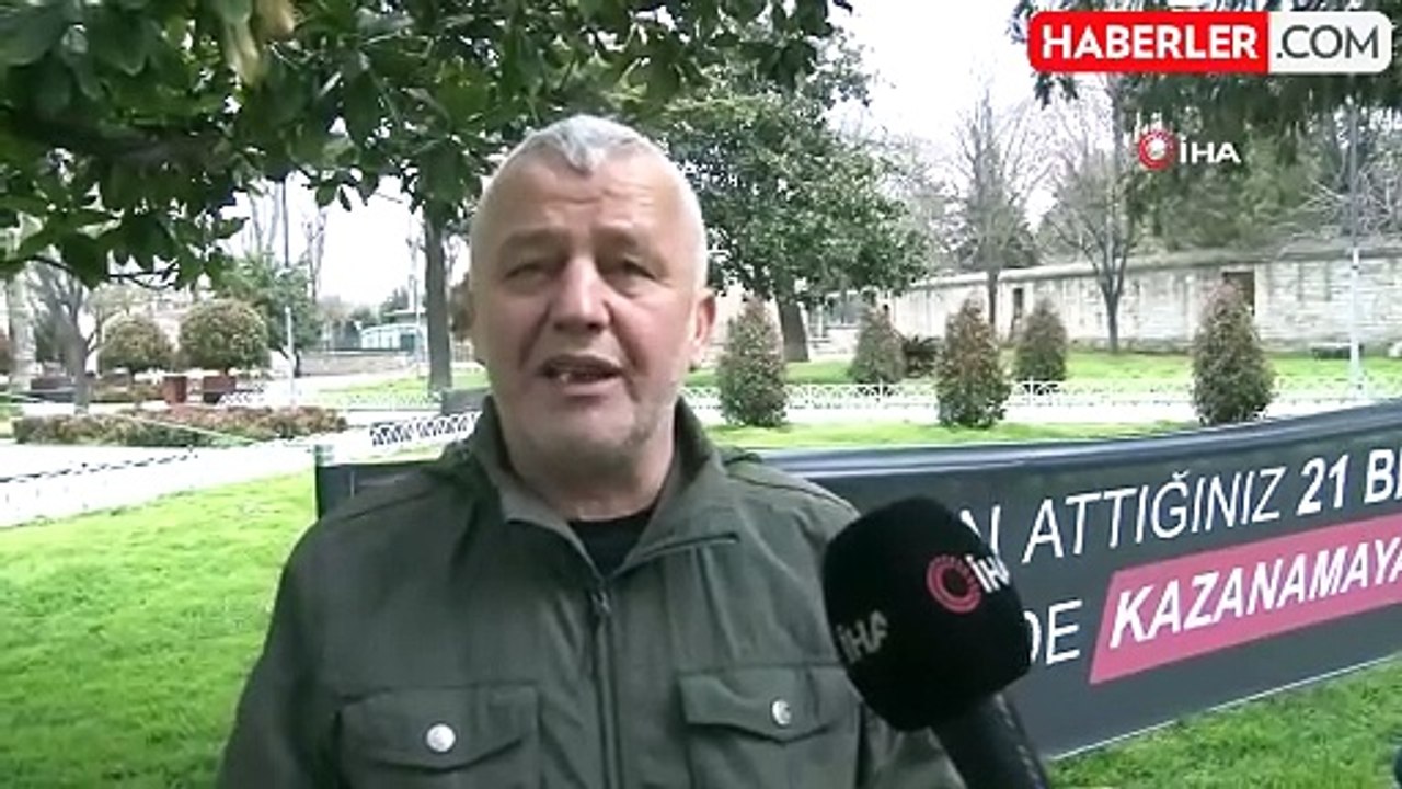 İBB tarafından tazminatları ödenmeden işten çıkarılan işçiler eylem yaptı