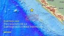 Dos sismos sacuden a Indonesia