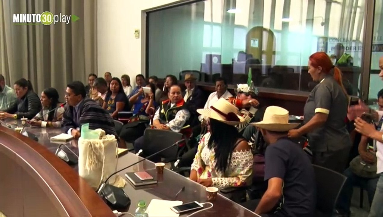 15-10-19 Los indígenas en Medellín serán respaldados con una Política Pública