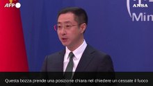 La Cina sostiene la nuova risoluzione Onu su cessate fuoco