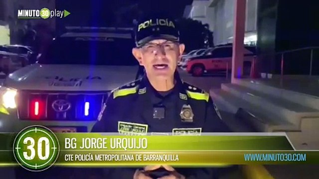 Ladrones capturados en Barranquilla