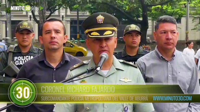 Cuatro capturados durante operativo antiextorsión en la comuna 6 de Medellín