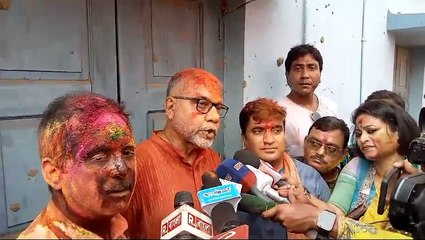 রঙিন বাংলায় রংবাজি চলবে না! দোলের দিন প্রচারে গিয়ে TMC-কে চ্যালেঞ্জ তাপস, সজলের | Oneindia Bengali