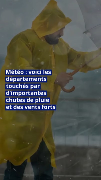 Météo : voici les départements touchés par d’im...