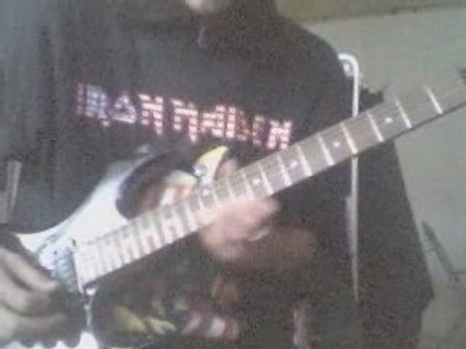 iron maiden solo two minutes to midnight test